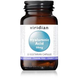 Viridian Hyaluronic Acid 50mg - 30 Veg Caps 