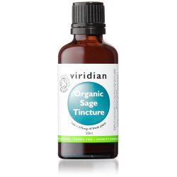 Viridian 100% Organic Sage Tincture - 50ml