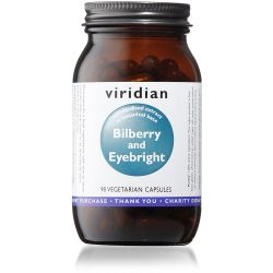 Viridian Bilberry with Eyebright  Extract - 90 Veg Caps