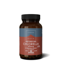 Terranova Chlorella 500mg (fresh freeze dried- organic) 50's