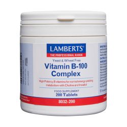 Lamberts VITAMIN B-100 COMPLEX 200 TABLETS