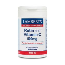 Lamberts RUTIN & VITAMIN C 500mg + BIOFLAVONOIDS  90's