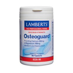 Lamberts "OSTEOGUARD® (Calcium 500mg/Magnesium 125mg plus Boron & Vitamins D & K) "