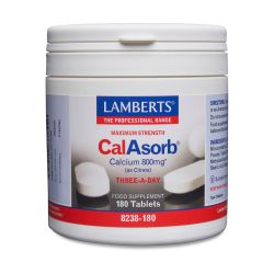 Lamberts CalAsorb 800mg (As citrate) 180's