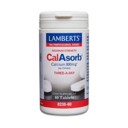 Lamberts CalAsorb 800mg (As citrate) 60's