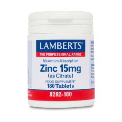 Lamberts ZINC 15mg (as Citrate)