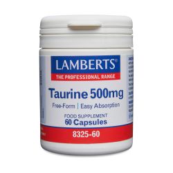Lamberts TAURINE 500mg  60's         