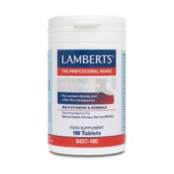 Lamberts "FEMA45+™ For women during and after the menopause"