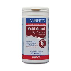 Lamberts "MULTI-GUARD®   High potency formula for all adults, suitable for vegans                        "