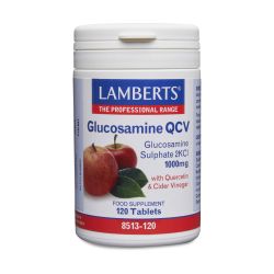 Lamberts "GLUCOSAMINE QCV   (Glucosamine with Quercetin & Cider Vinegar)"