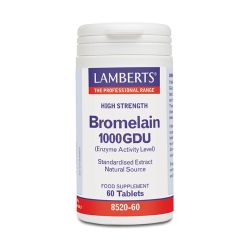 Lamberts BROMELAIN 1000 GDU (Enzyme Activity Level) 60's