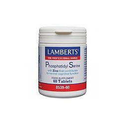 Lamberts PHOSPHATIDYL SERINE 100mg WITH ZINC 60's