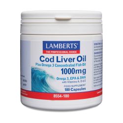 COD LIVER OIL 1000mg (EPA 144mg/DHA 107mg)          