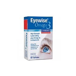 Lamberts Eyewise®Omega 3 high Strength Lutein 20mg 60's 