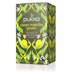 PUKKA CLEAN MATCHA GREEN  TEA 20 SACHETS