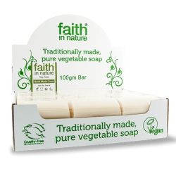 Faith in Nature Tea Tree Soap - box of 18 bars 