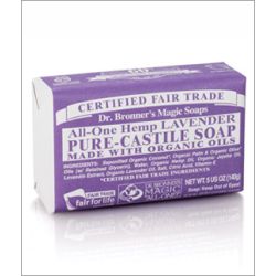 Dr. Bronner's Lavender Bar Soap 140g