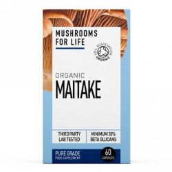 Mushrooms4Life Organic Maitake 60 Caps.