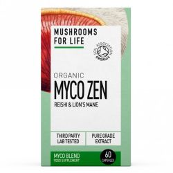 Mushrooms4Life Organic Myco-Zen 60 Caps