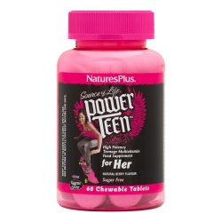 Nature's Plus Power Teen For Her - Multivitamin 60's