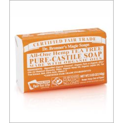 Dr. Bronner's Tea Tree Bar Soap 140g
