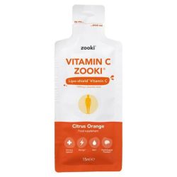 Zooki Vitamin C Zooki - Citrus Orange - 14 Servings