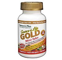 Nature's Plus Source of Life Gold Mini Tablets 180's