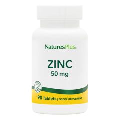 Nature's Plus Zinc 50 mg Tablets 90's