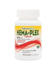 Nature's Plus Hema Plex Veg. Capsules 60's 