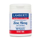 Lamberts ZINC 15mg (as Citrate)