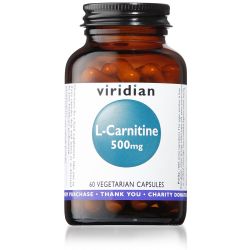 Viridian L-Carnitine 500mg - 60 Veg Caps