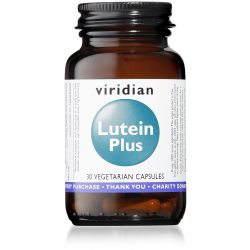 Viridian Lutein Plus - 30 Veg Caps 