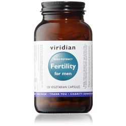 Viridian Fertility for Men - 120 Veg Caps (high potency)
