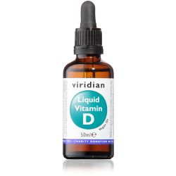 Viridian Liquid Vitamin D3 2000iu - 50ml