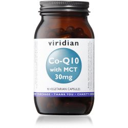 Viridian Co-enzyme Q10 30mg with MCT - 90 Veg Caps