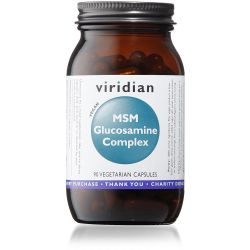 Viridian Glucosamine with MSM - 90 Veg Caps 