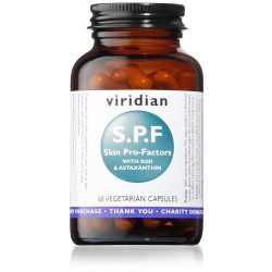 Viridian S.P.F. Skin Pro-Factors - 60 Veg Caps