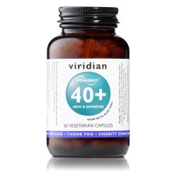 Viridian Synerbio 40+ - 60 Veg Caps