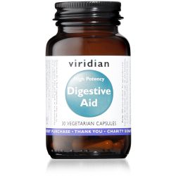 Viridian High Potency Digestive Aid (Vegan) - 30 Veg Caps