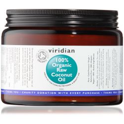Viridian 100% Organic Raw Coconut Oil - 500ml