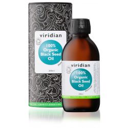 Viridian 100% Organic Black Seed Oil - 200ml