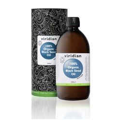 Viridian 100% Organic Black Seed Oil - 500ml 