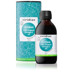 Viridian 100% Organic ViridiKid Nutritional Oil Blend - 200ml 