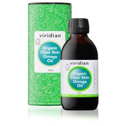 Viridian 100% Organic Clear Skin Omega Oil - 200ml