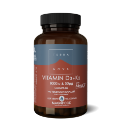 Vitamin D3 1,000iu with Vitamin K2 50ug Complex 100's 
