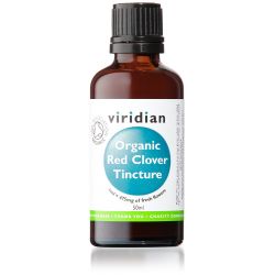 Viridian 100% Organic Red Clover Tincture - 50ml 