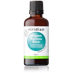 Viridian 100% Organic Equinox Elixir (Dandelion, Burdock, Artichoke, Nettle, Cleavers) - 50ml