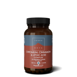 Terranova Chromium, Cinnamon & Lipoic Acid Complex Veg. Caps. 50's