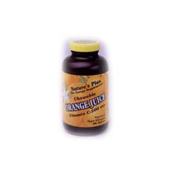Nature's Plus Orange Juice C 500 mg Chebl Vit C 90's