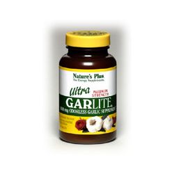 Nature's Plus Ultra Garlite 1000 mg Sustained Release Tabs. 90's 